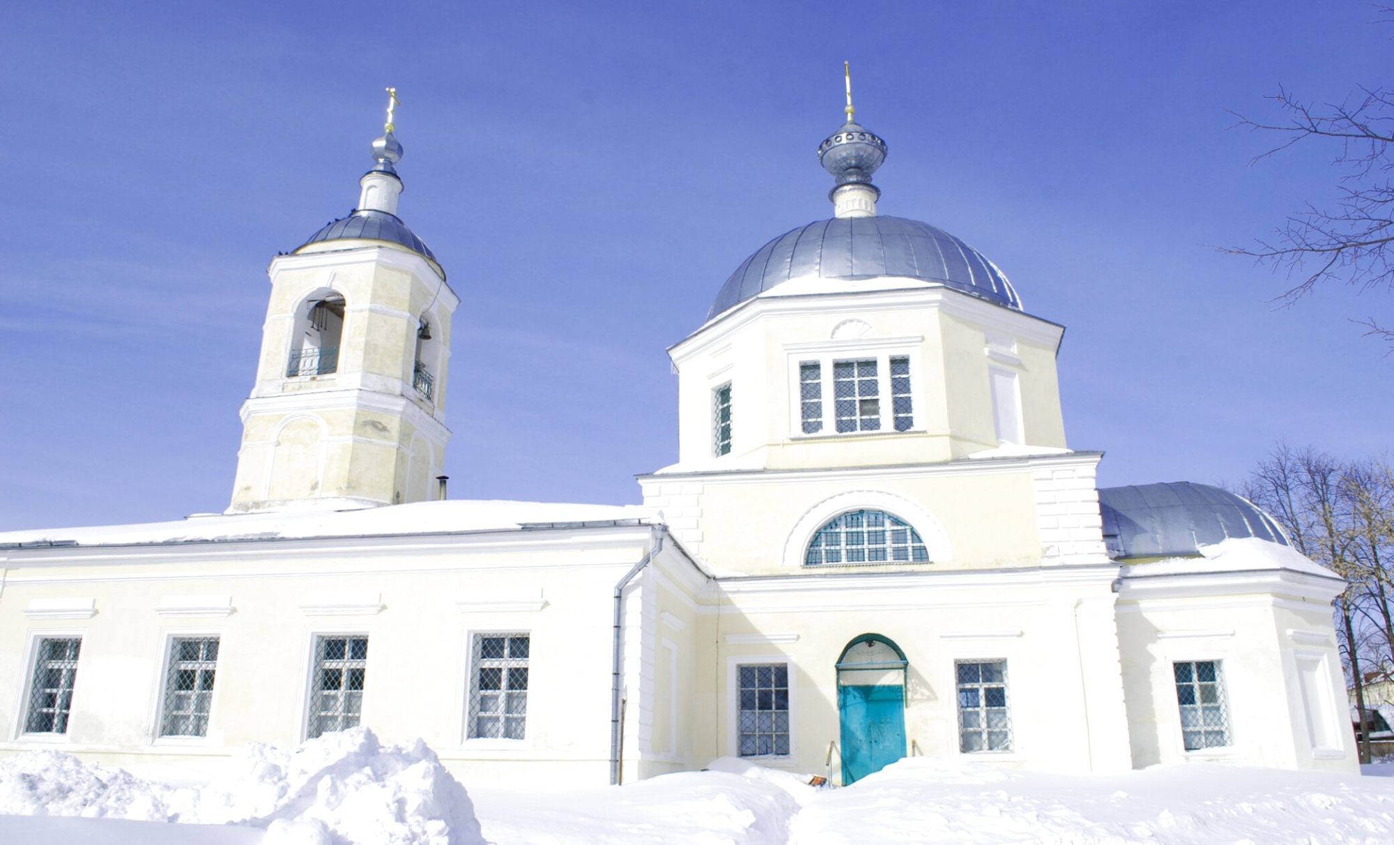 Церковь Николая Чудотворца в Торжке - зимняя фотография