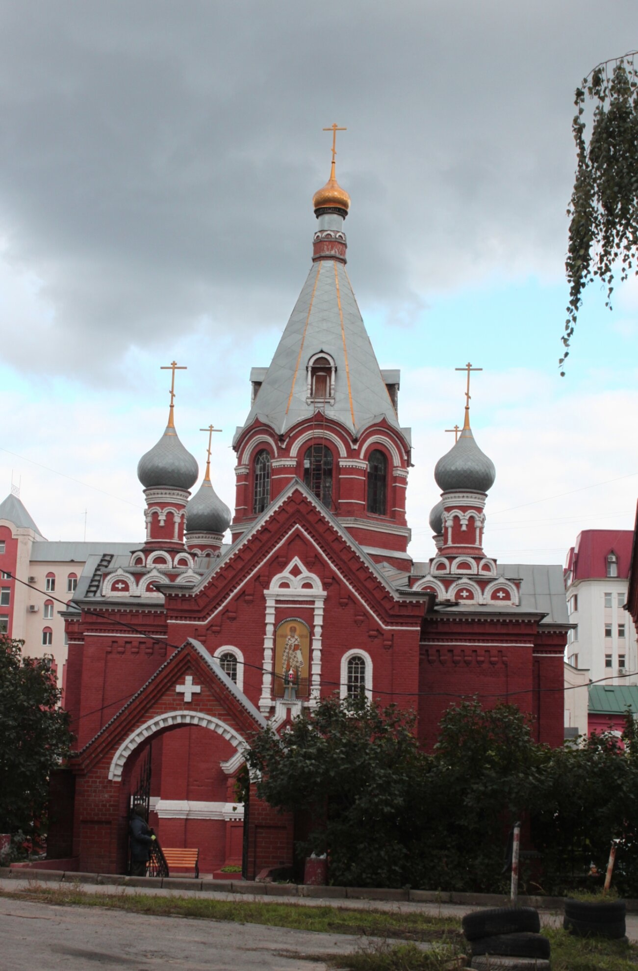 Никольский храм в Липецке