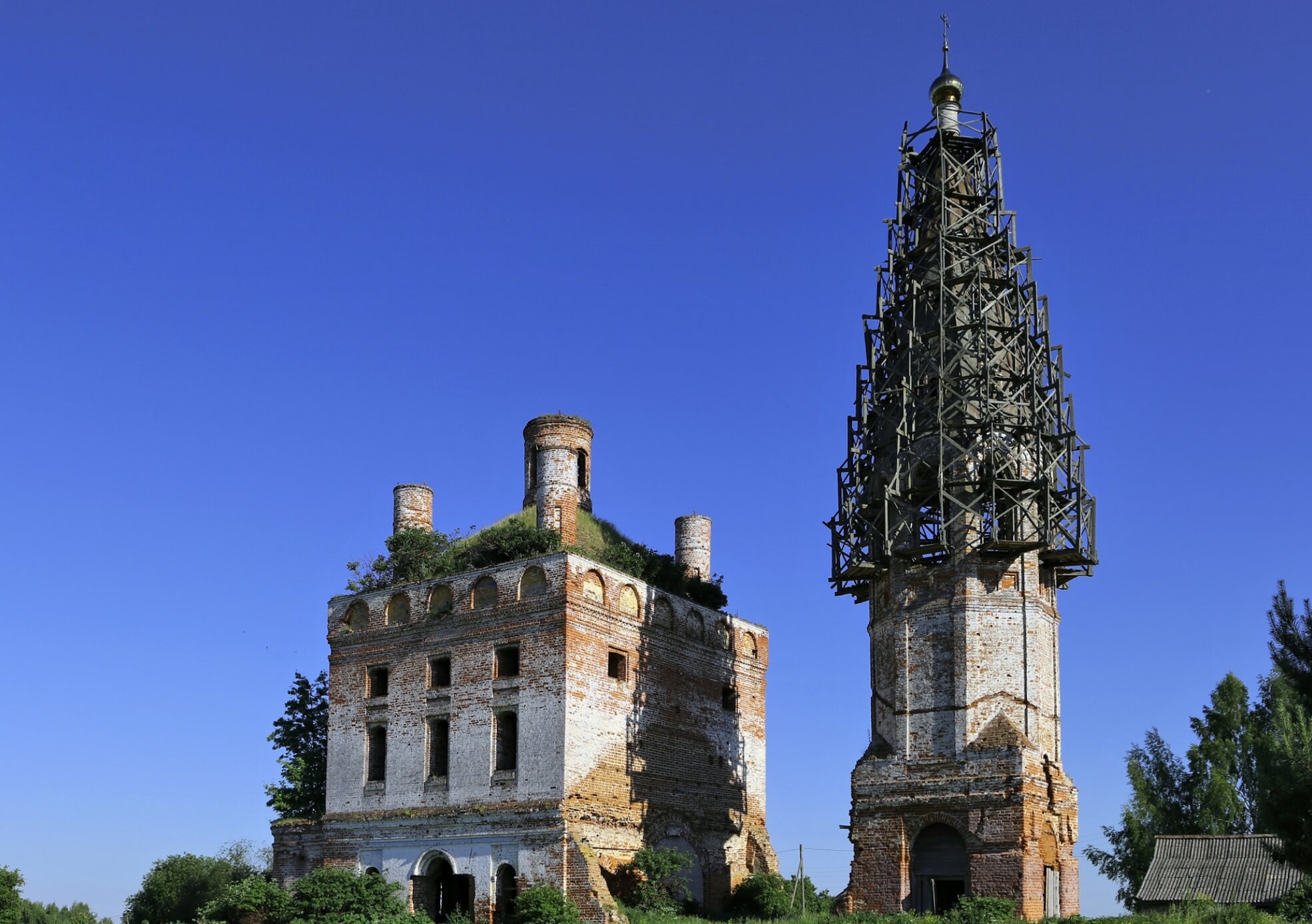 Церковь Преподобного Сергия Радонежского в селе Аньково