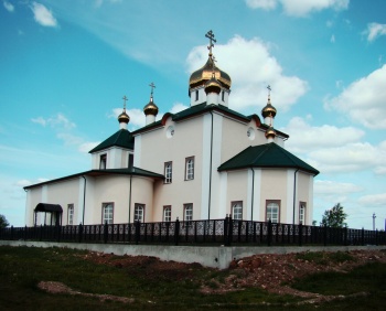 Храм в честь Казанской иконы Божией Матери в селе Арамашево