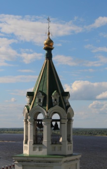Колокольня Церкви Рождества Иоанна Предтечи на Торгу в Нижнем Новгороде