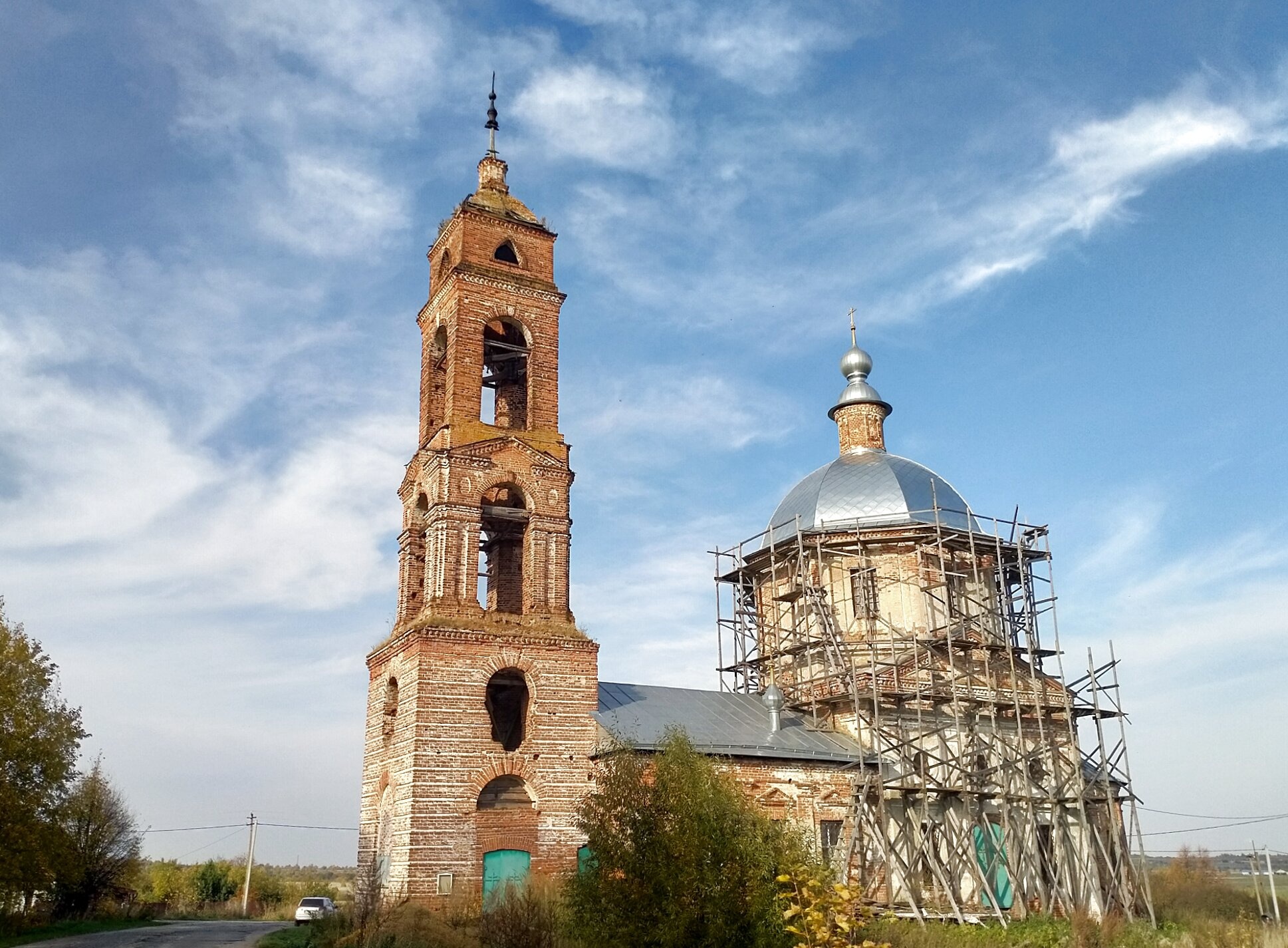 Вознесенская церковь в селе Красное Владимирской области