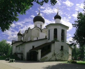 Храм Василия на Горке в Пскове