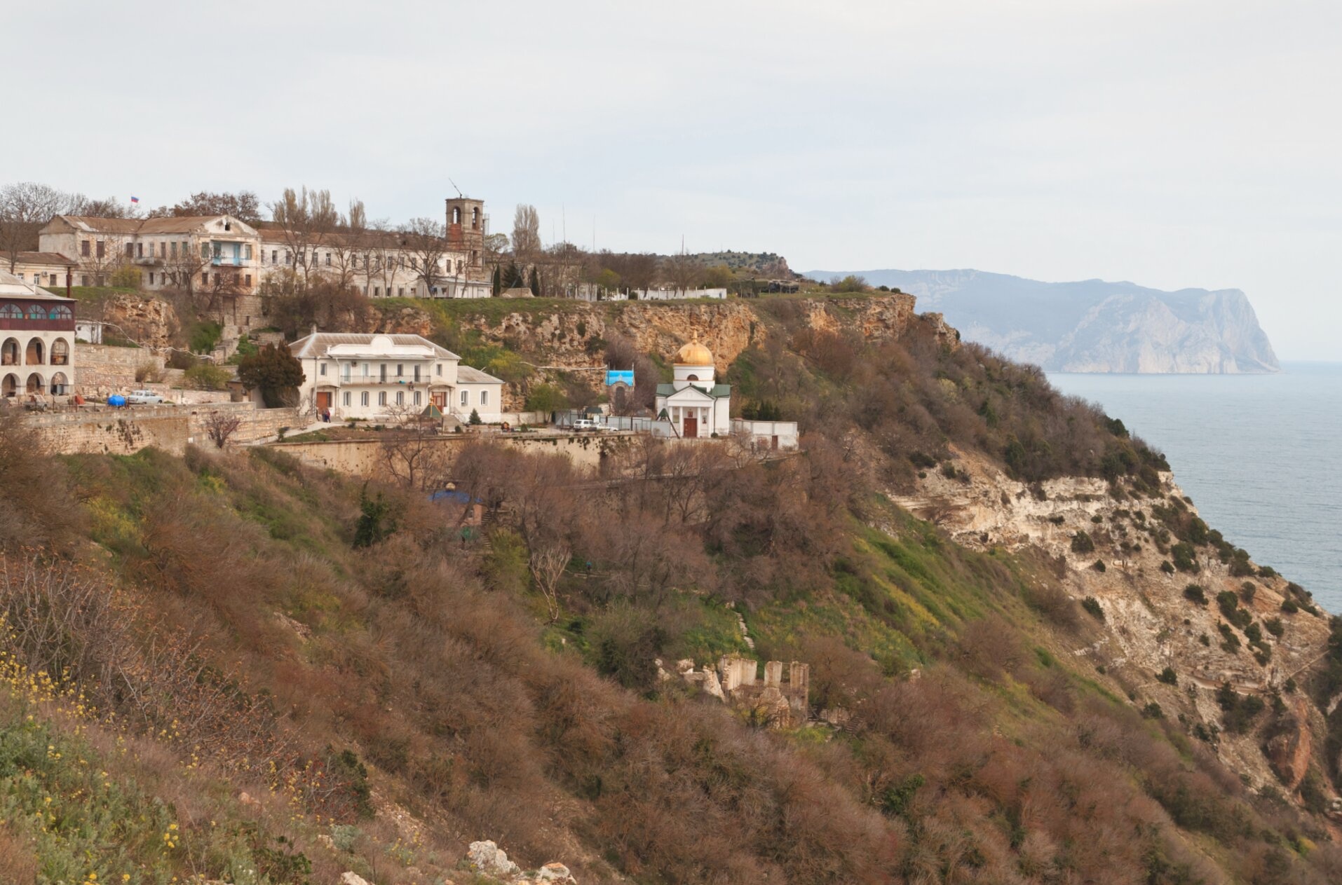 Свято-Георгиевский Балаклавский мужской монастырь на мысе Фиолент