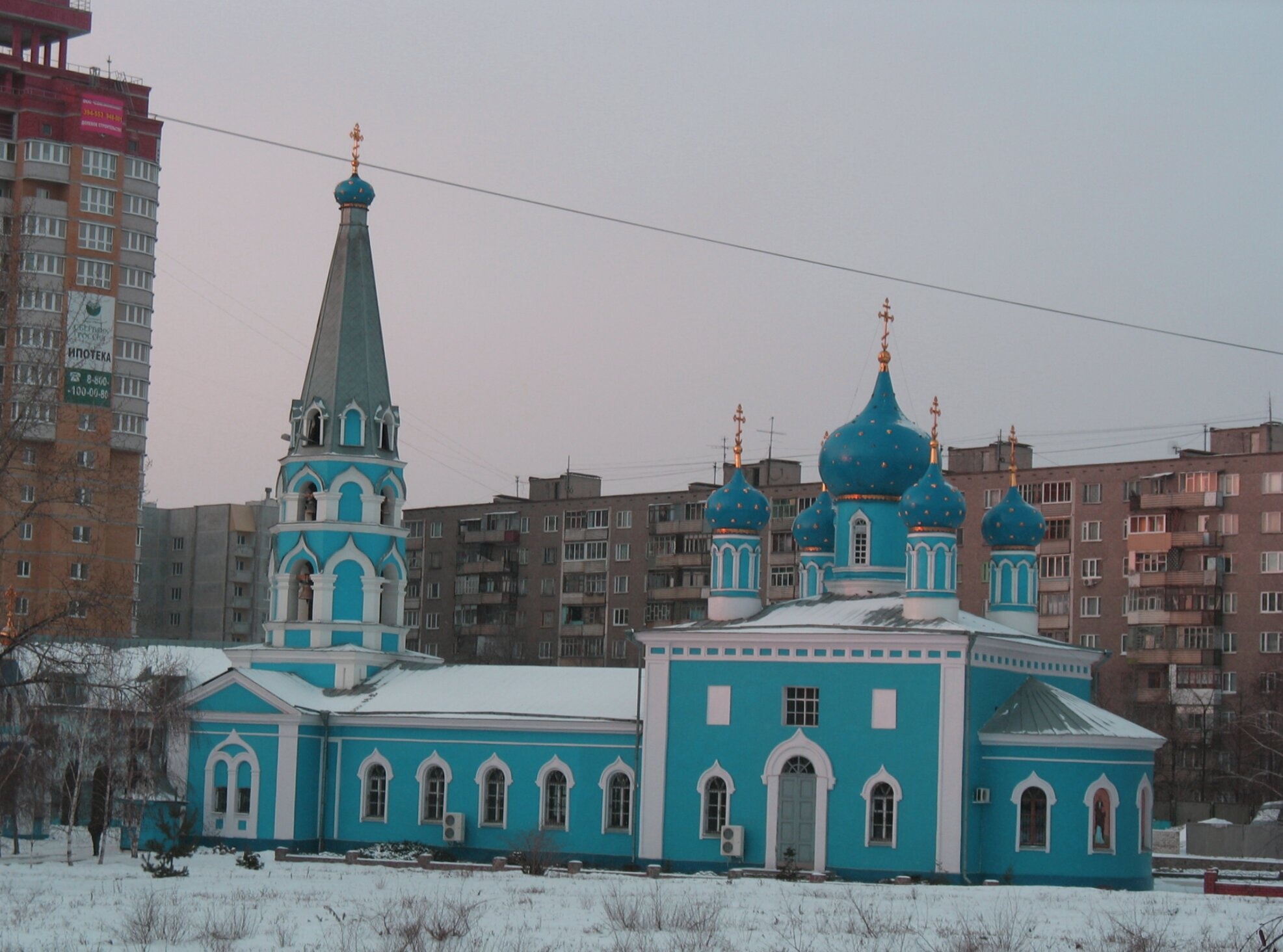Храм Успения Пресвятой Богородицы на Монастырщенке в Воронеже