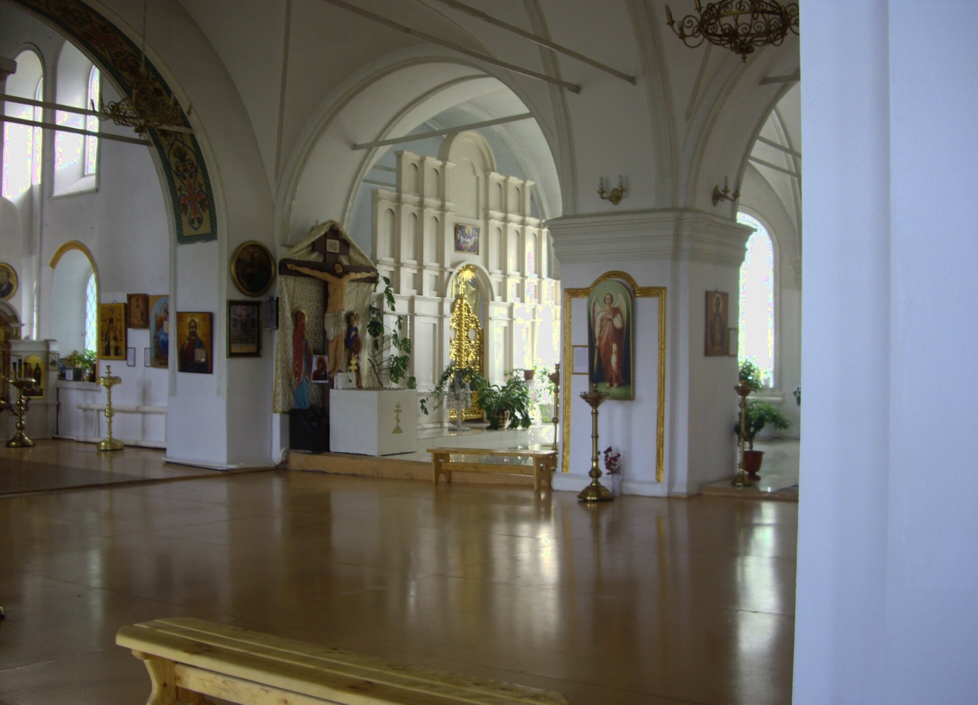 Интерьер Входо-Иерусалимской церкви