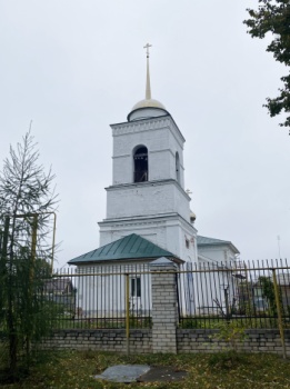 Колокольня Церкви на улице Луначарского в Ворсме