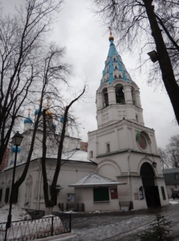 Храм Петра и Павла в Лефортове - зимняя фотография