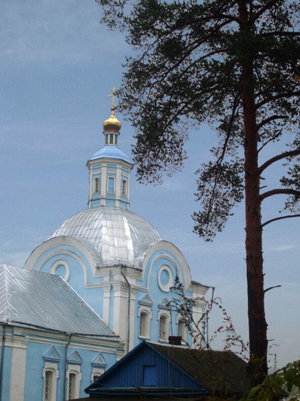Храм Вознесения Господня в поселке Пржевальское