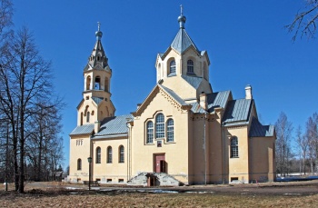 Храм Происхождения Честных Древ Животворящего Креста Господня в Лисино-Корпус