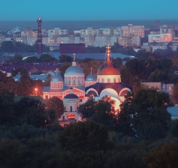 Воскресенский собор Христорождественского монастыря в Твери