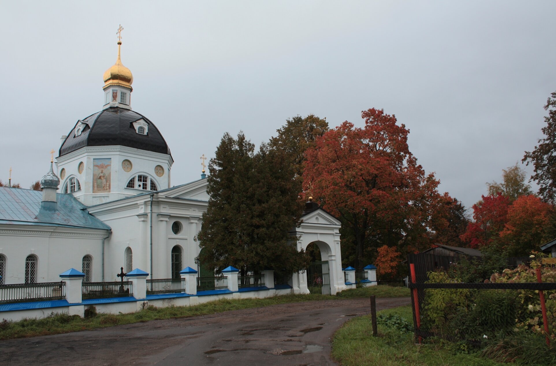 Воскресенская церковь в селе Шипулино