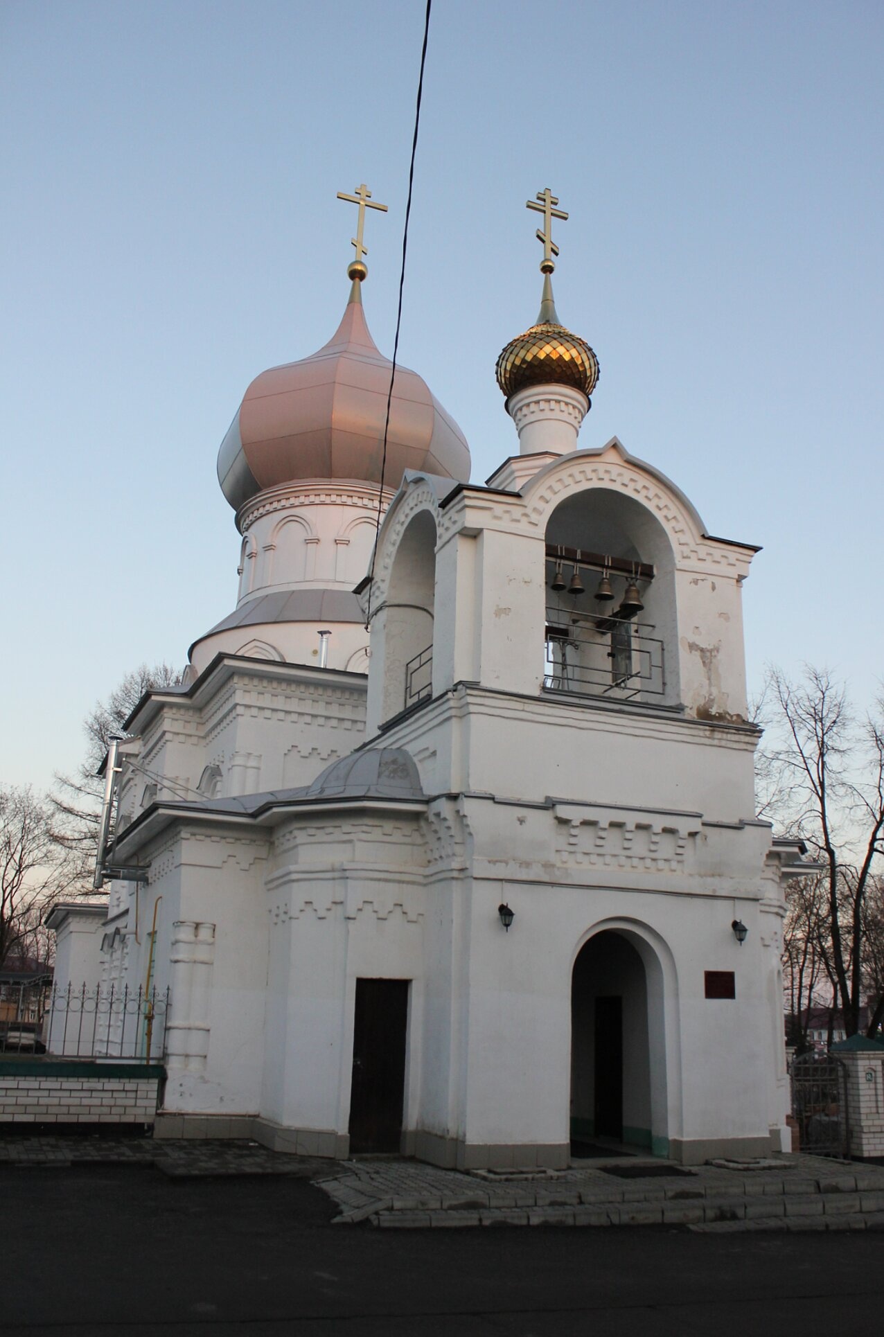 Никольская церковь в городе Данилове