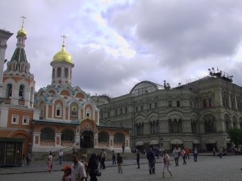 Казанский собор на Красной площади в Москве