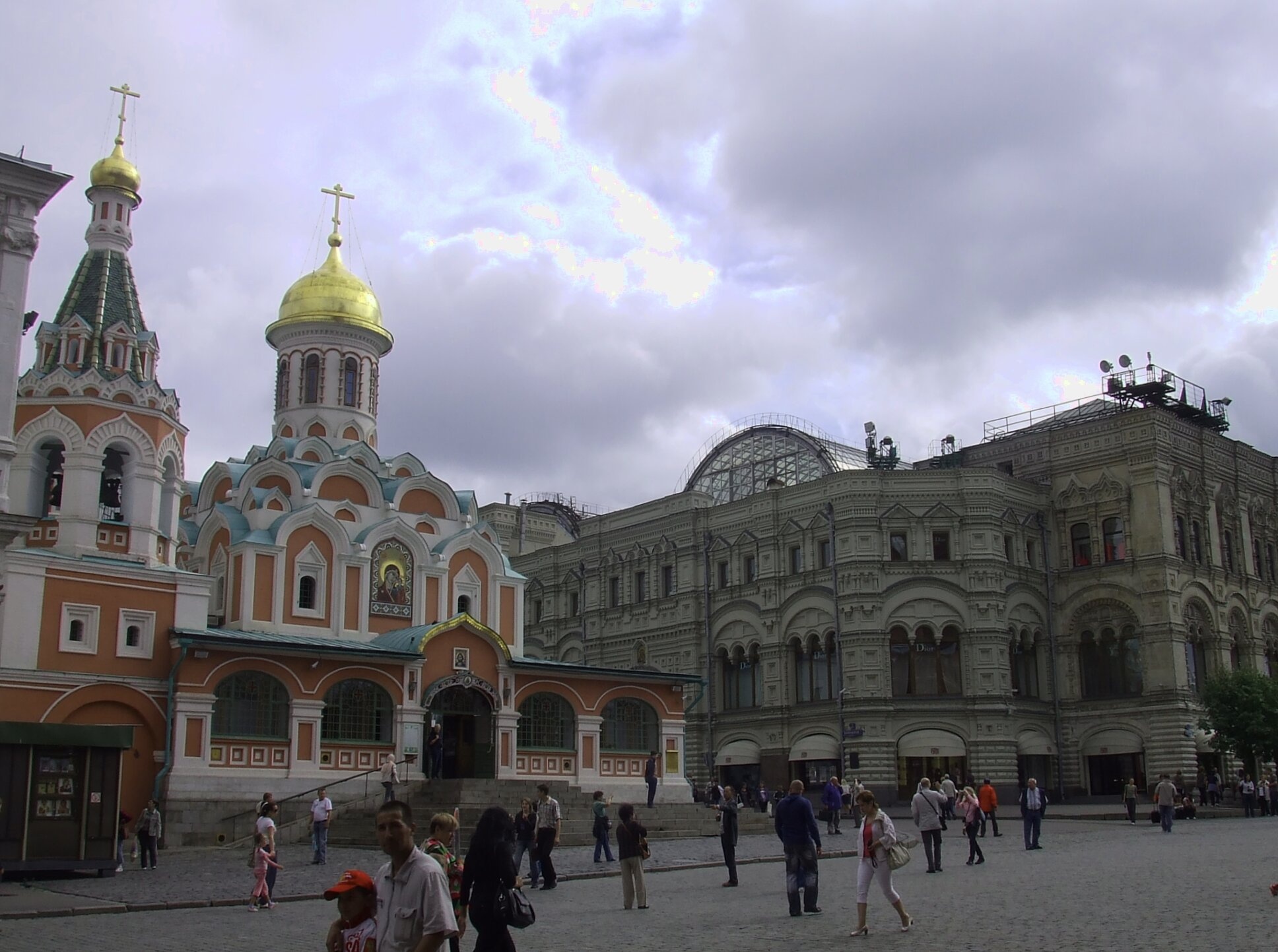Казанский собор на Красной площади в Москве