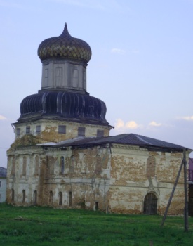 Церковь Преображения Господня в селе Ижма