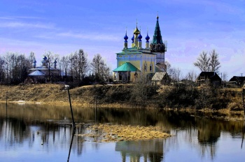 Церковь Рождества Пресвятой Богородицы в селе Горицы