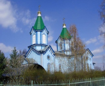 Свято-Георгиевская церковь в селе Заворичи