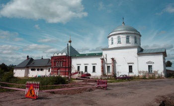 Николаевский Клобуков монастырь в городе Кашине