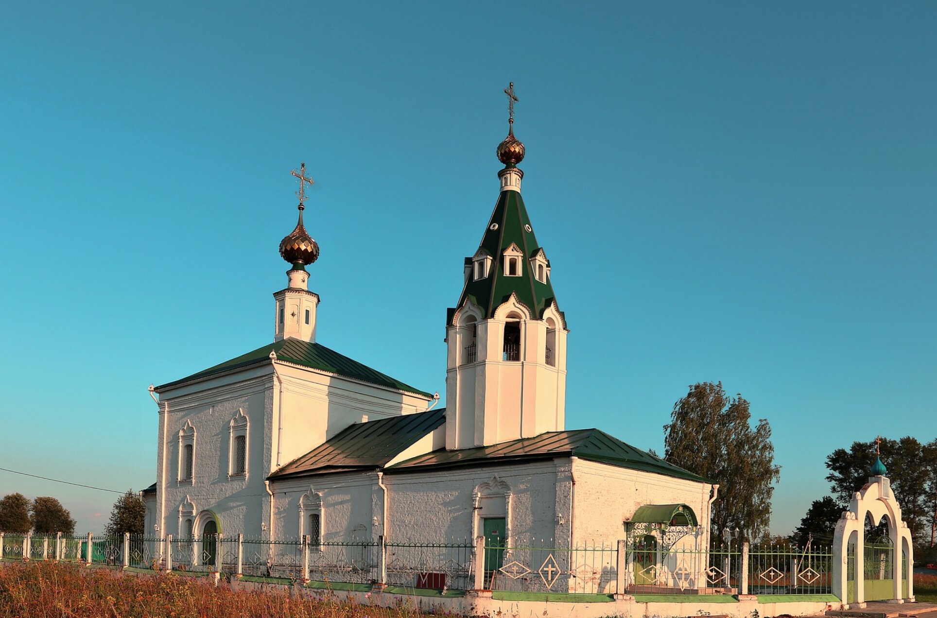 Церковь Иоанна Богослова в селе Стебачёво