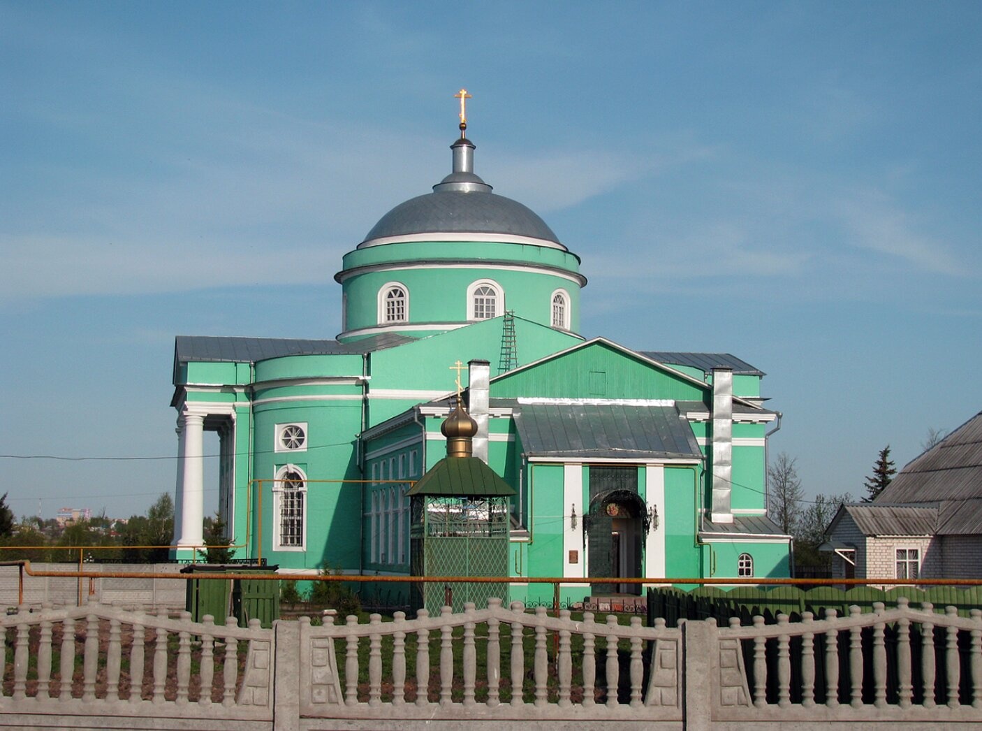 Храм Преподобного Сергия Радонежского в селе Выездное