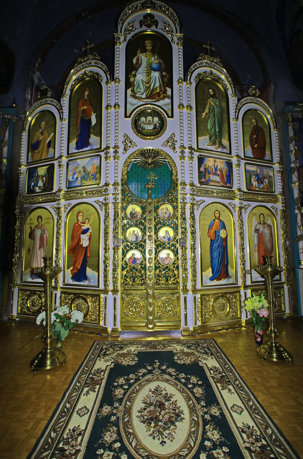 Иконостас Успенской церкви в селе Радогощь