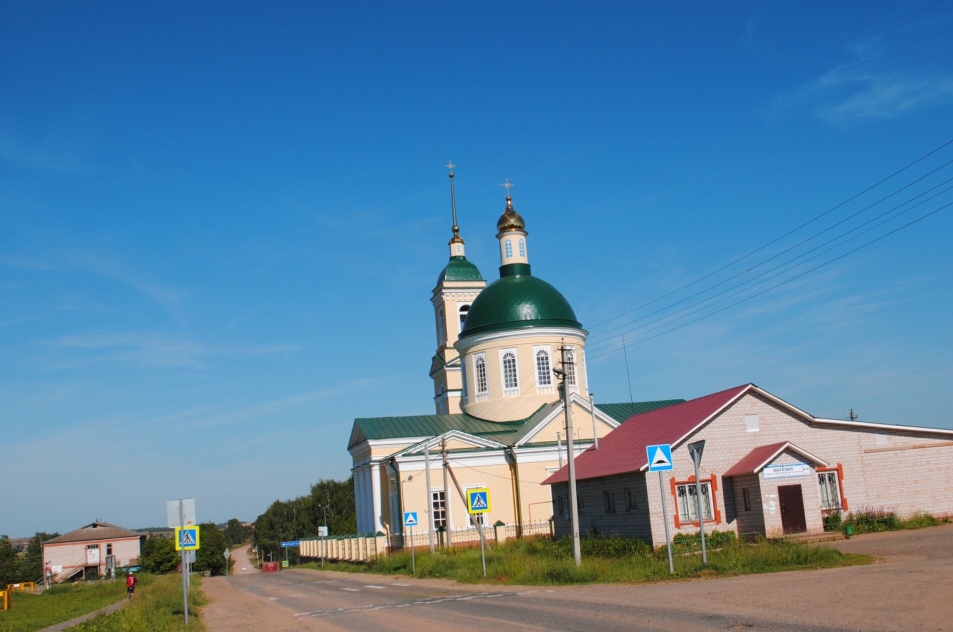 Храм Вознесения Господня в селе Водзимонье