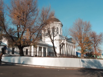Покровский собор в Воронеже - осенняя фотография