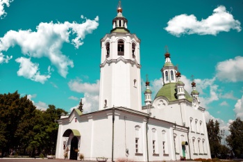 Крестовоздвиженская церковь в Тюмени