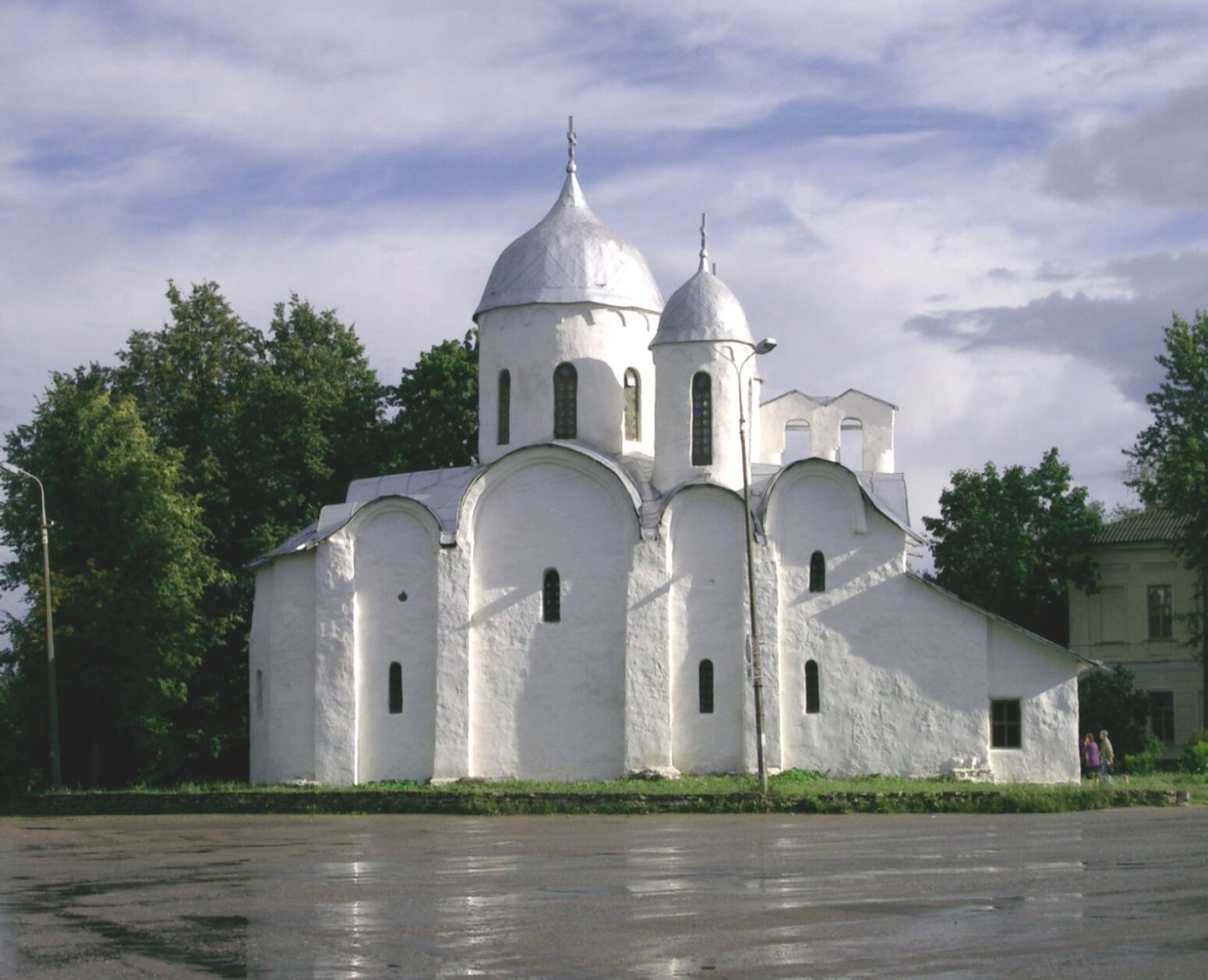 Собор Рождества Иоанна Предтечи Ивановского монастыря в Пскове