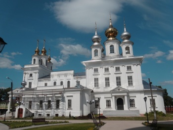 Воскресенский кафедральный собор в городе Шуя