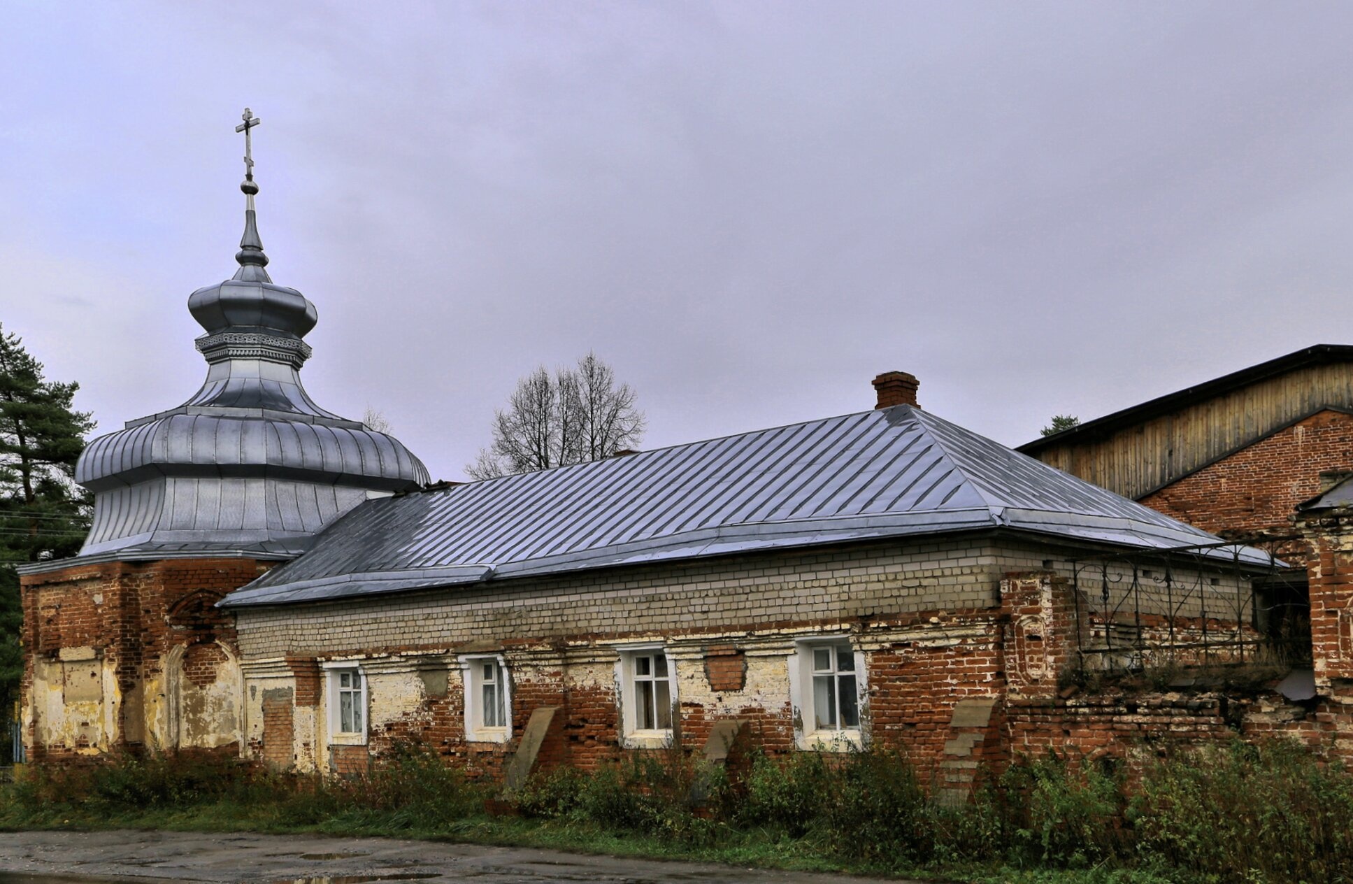 Пятницкая (Вознесенская) церковь в селе Введеньё
