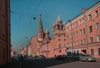 Церковь Покрова Пресвятой Богородицы на Боровой улице в Санкт-Петербурге