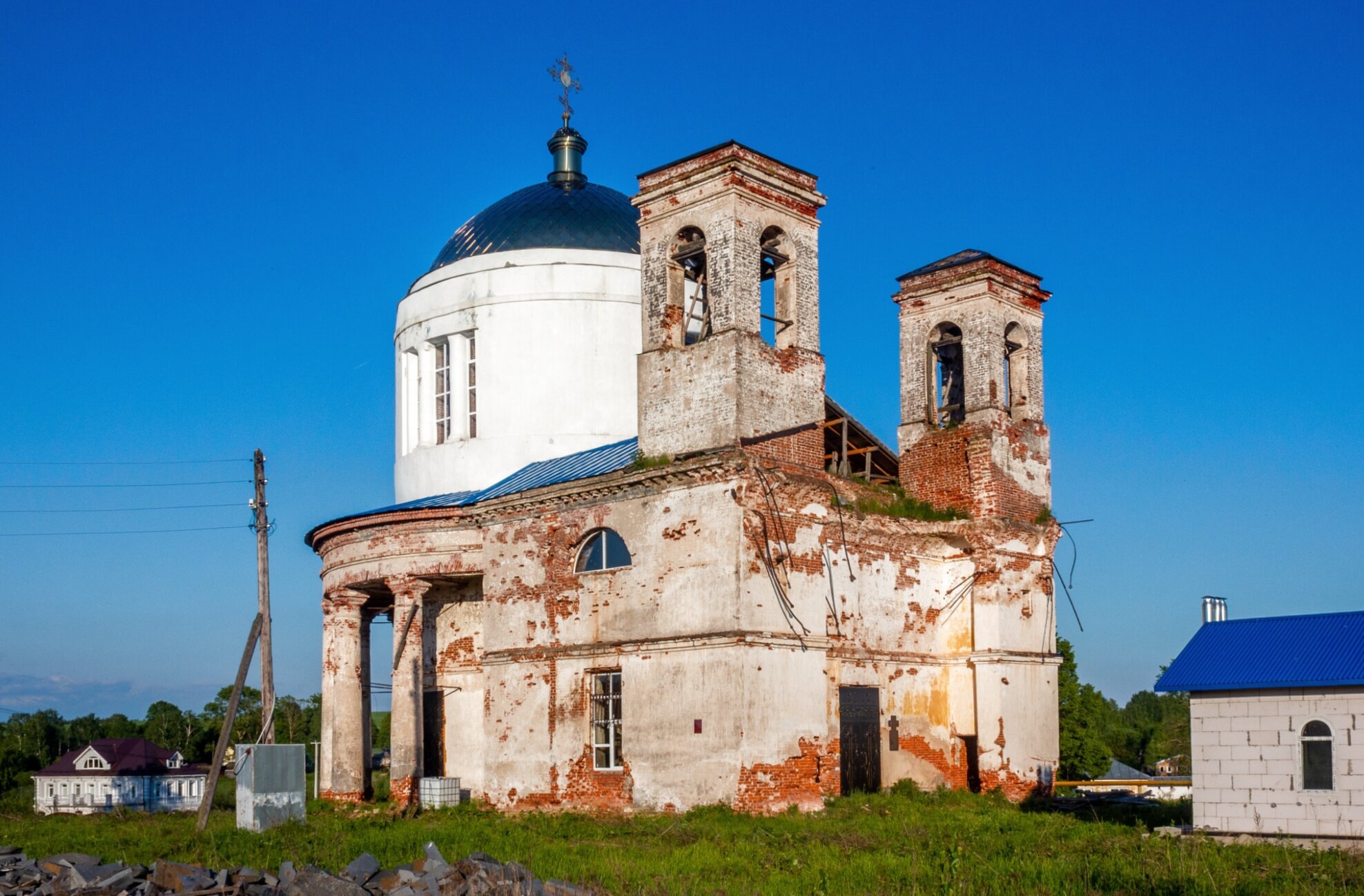 Храм Покрова Пресвятой Богородицы в селе Борисово-Покровское