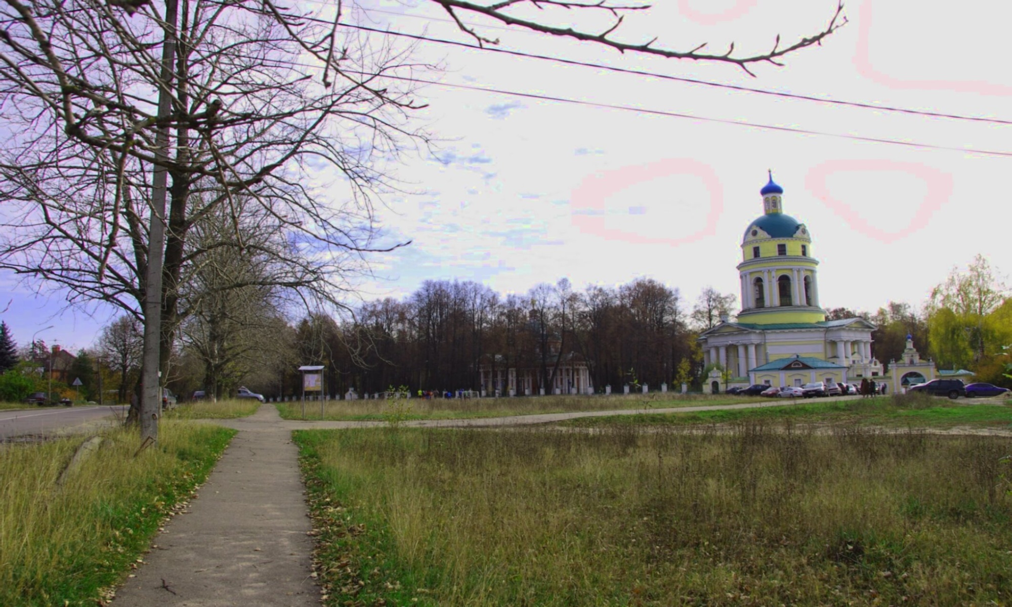 Никольский храм в усадьбе Гребнево