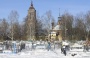 Церковь Ярославских Чудотворцев в Сопелках - зимний вид