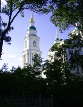 Колокольня Всехсвятского кафедрального собора в Туле
