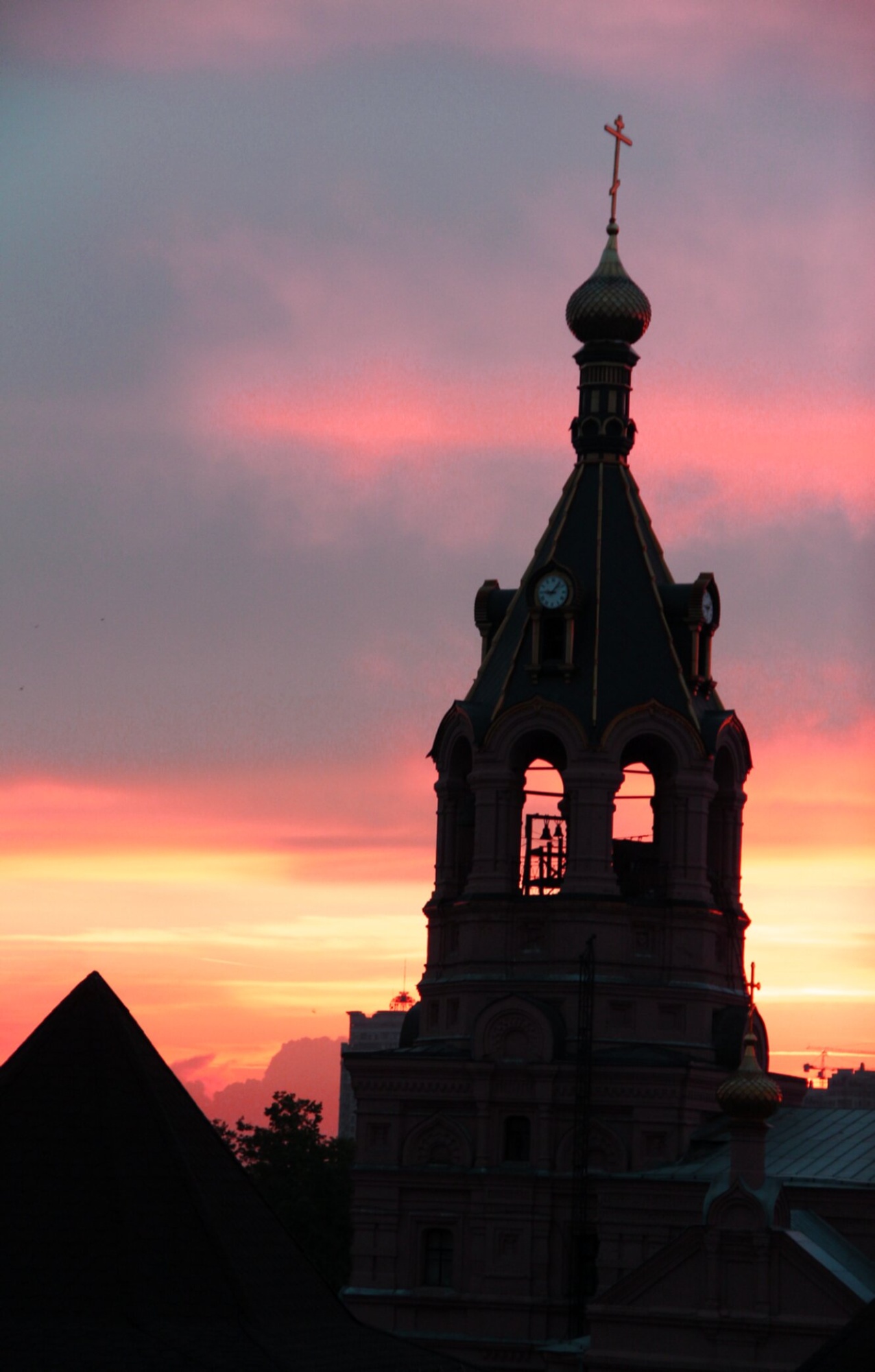 Колокольня Троицкого храма в Раменском