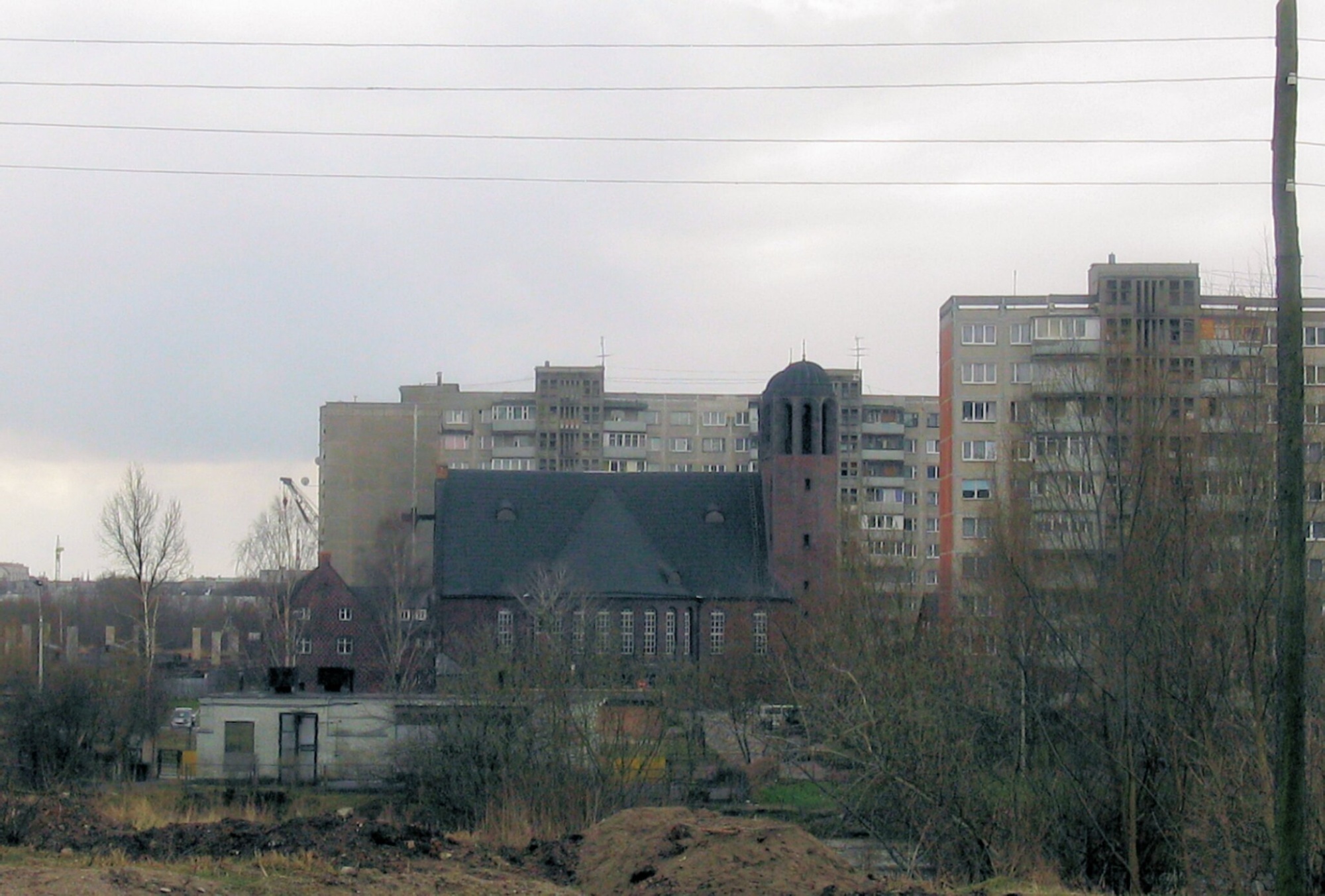 Крестовоздвиженская церковь (Кройцкирха) в Калининграде