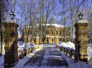 Церковь Феодоровской иконы Божией Матери в Ворсино зимой