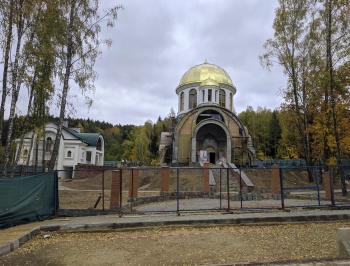 Строительство храма святого пророка Иоанна Предтечи в деревне Шершуны