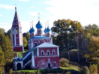 Казанско-Преображенская церковь в Тутаеве (Борисоглебская сторона)