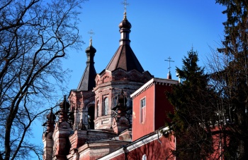 Воскресенский собор в городе Луга