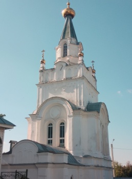 Колокольня Спасо-Преображенского монастыря в Рославле