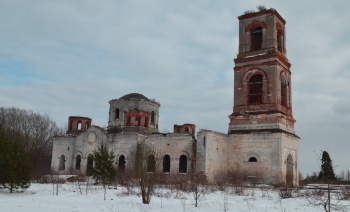 Никольская церковь в селе Емельяново