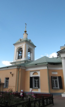 Колокольня Храма Рождества Иоанна Предтечи в Ивановском