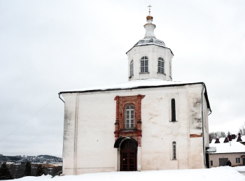 Церковь Иоанна Богослова в Смоленске: зимний вид