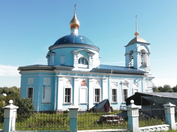 Храм Владимирской иконы Божией Матери в селе Дубна