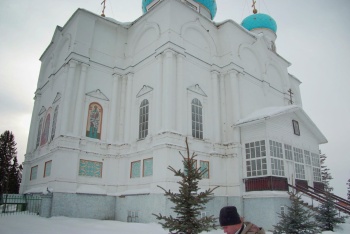 Авраамиев монастырь в зимнем убранстве