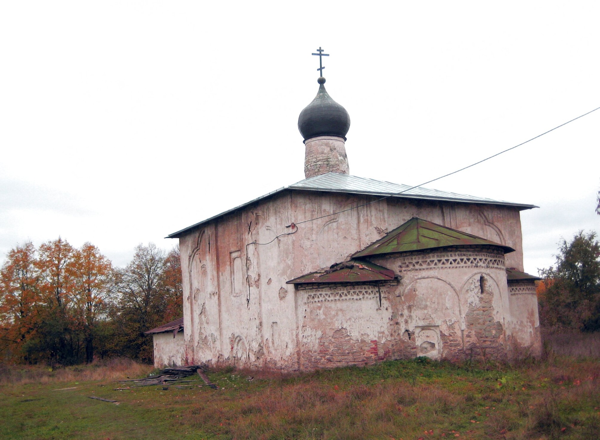 Храм Космы и Дамиана с Гремячей горы в Пскове